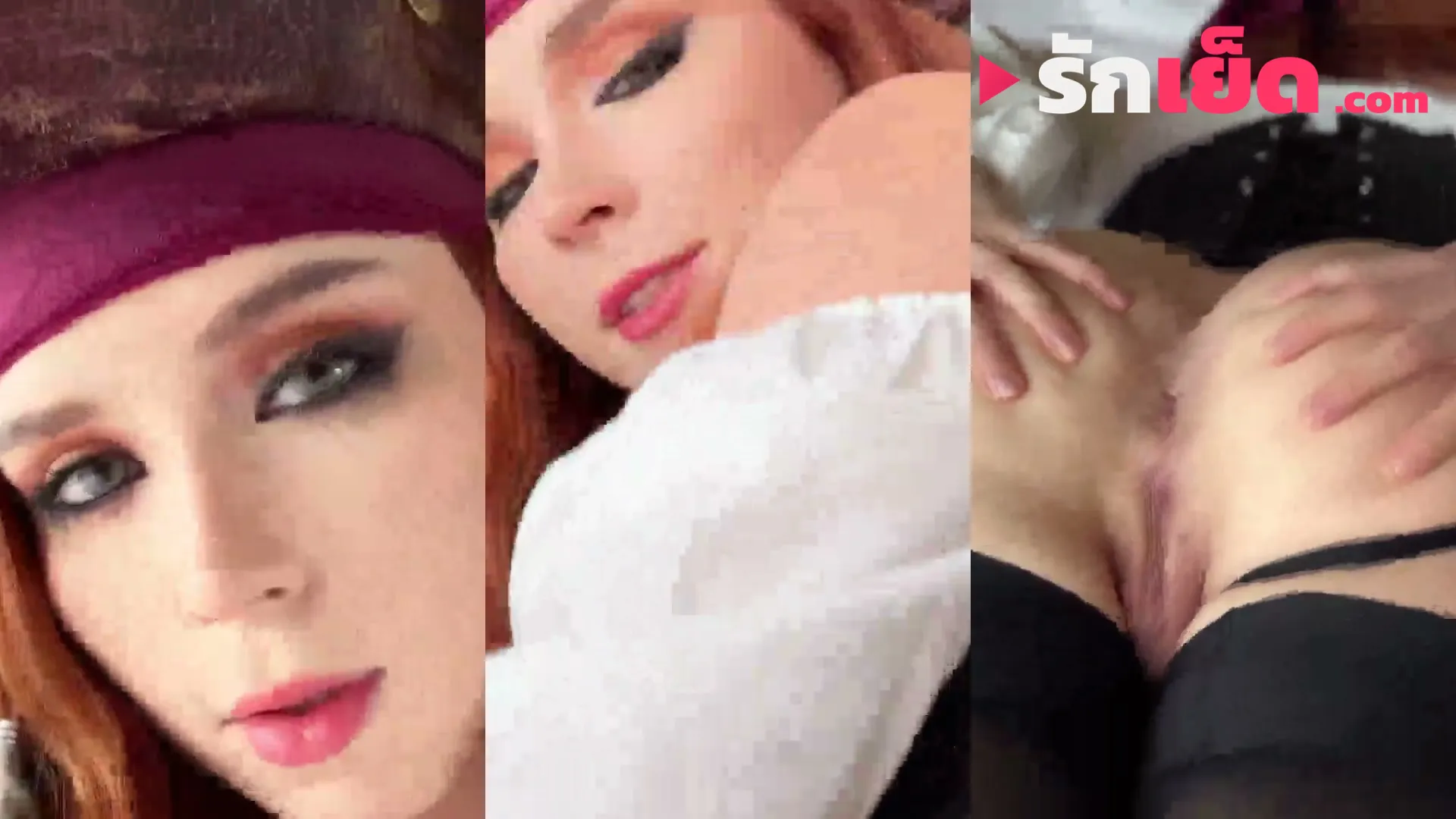 คลิปหลุดหนังโป๊ฝรั่ง Sweetie Fox แต่งคอสเพลย์โจรสลัด ให้ผัวหาสมบัติใต้กางเกง