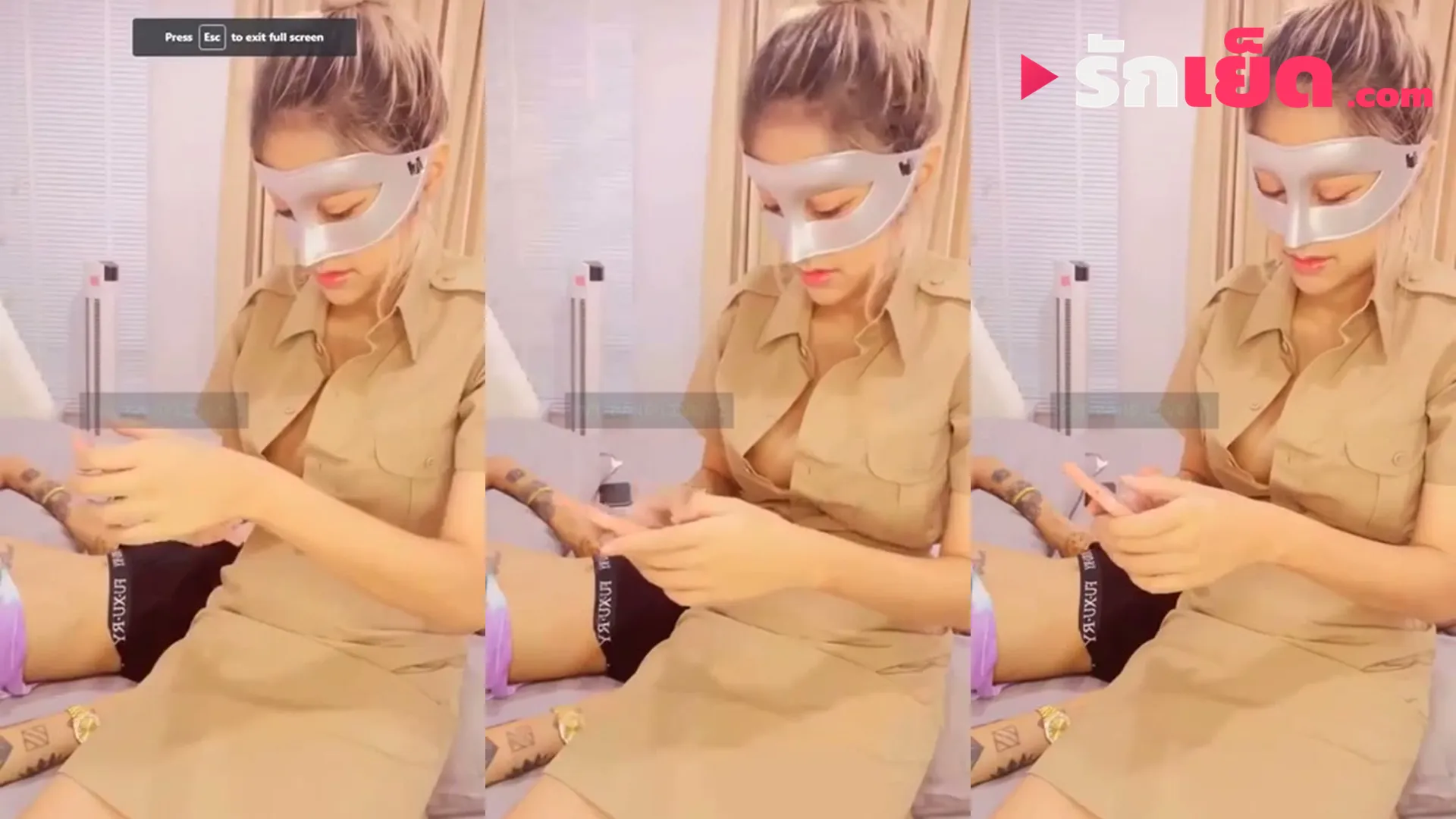 คลิปหลุดมาใหม่ Hongteskykub นัด FWD ดาวทวิตอวบอิ่ม เย็ดคาชุดคอสเพลย์วันคริสต์มาส โครตเด็ด